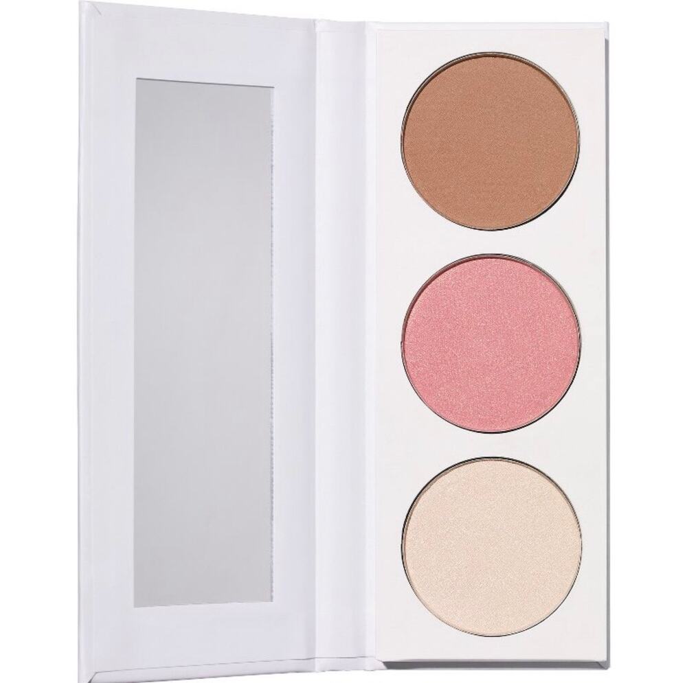 Well People Power Palette Face Trio Empowerment Blush Bronzer Highlighter NWT